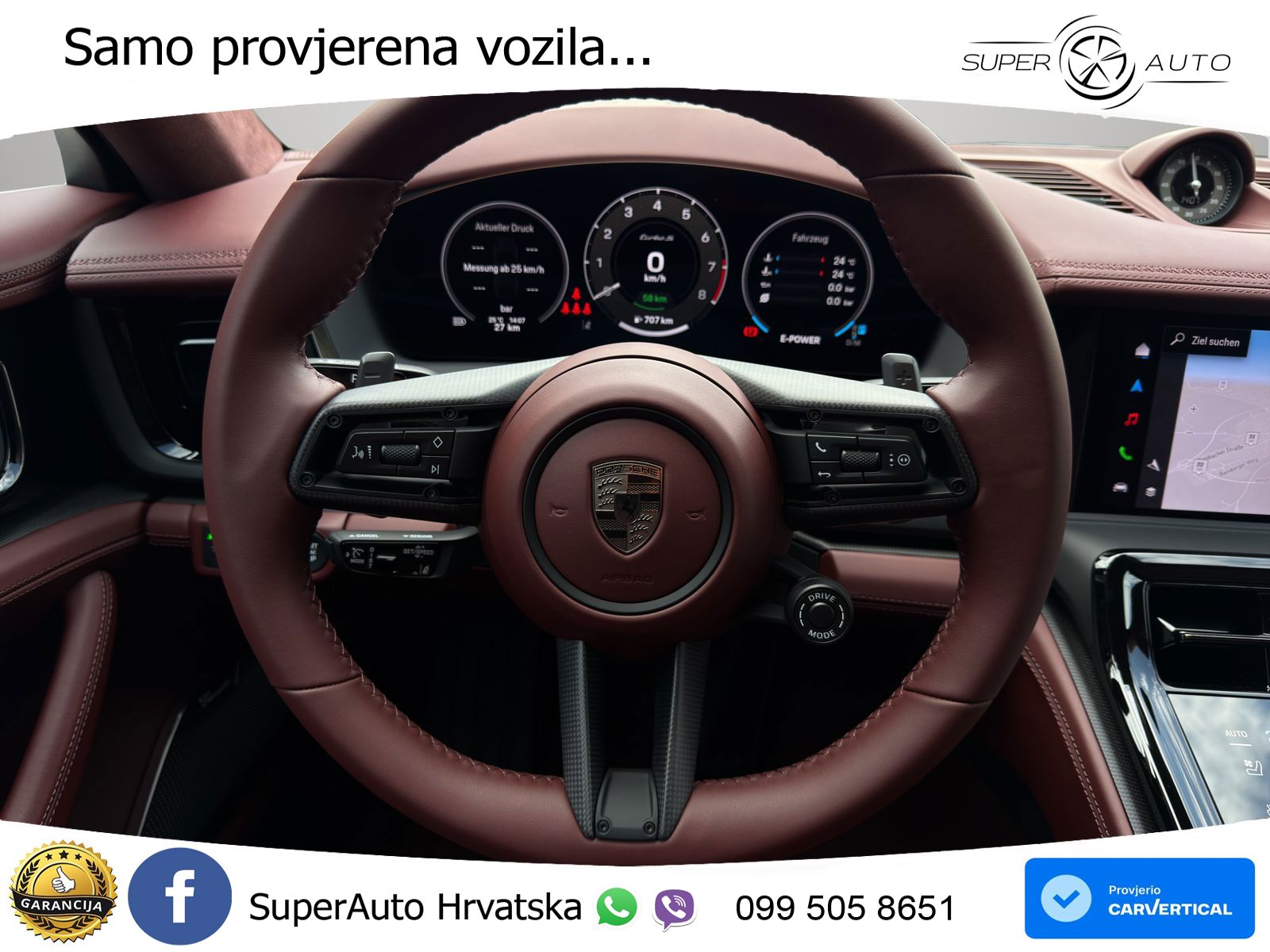 Porsche Panamera Turbo S 4.0 V8 (782 KS) E-Hybrid PDK ACC+HEAD+4xGR SJED+360+PANO