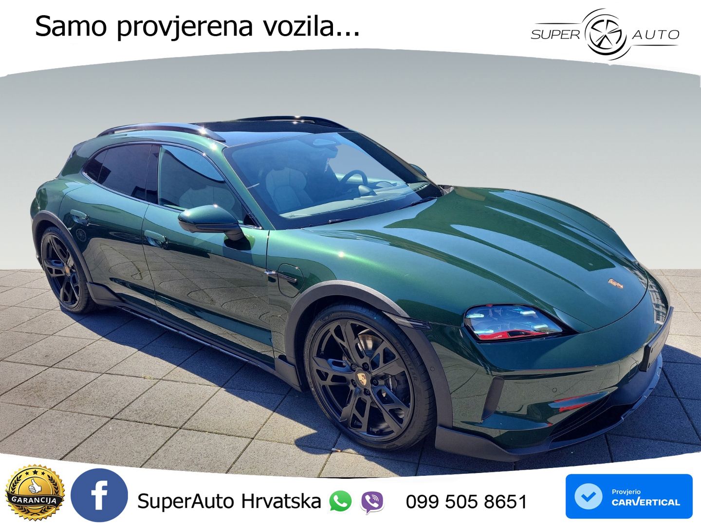 Porsche Taycan Cross Turismo 4 105 kWh (435 KS)