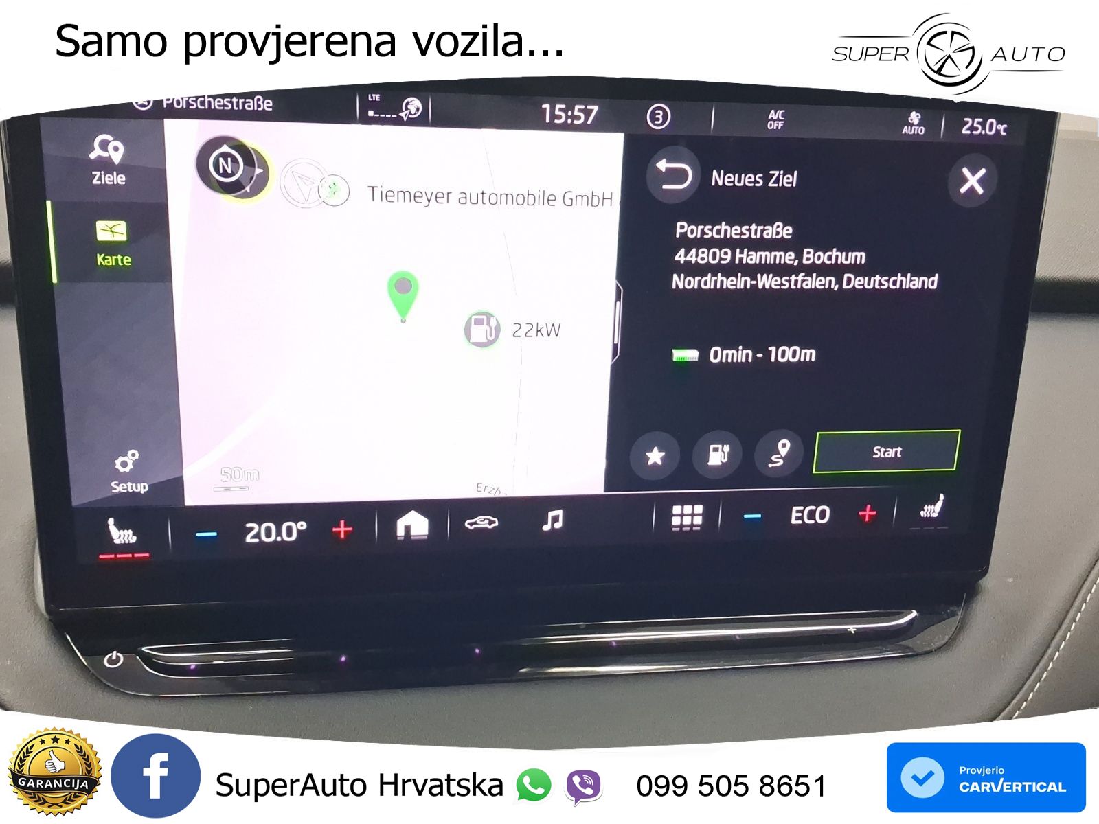Škoda Enyaq iV 80x 82 kWh (265 KS) AWD SportLine LED+GR SJED+ACC
