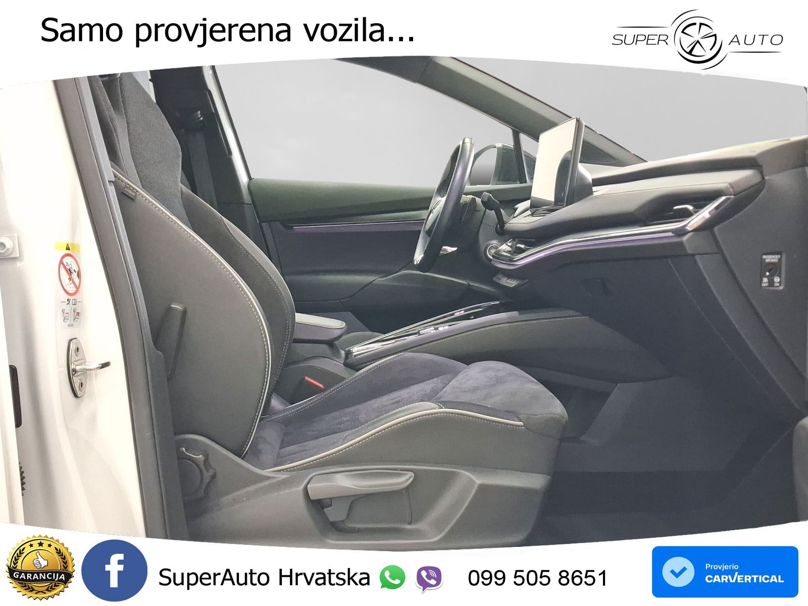 Škoda Enyaq iV 80x 82 kWh (265 KS) AWD SportLine LED+GR SJED+ACC
