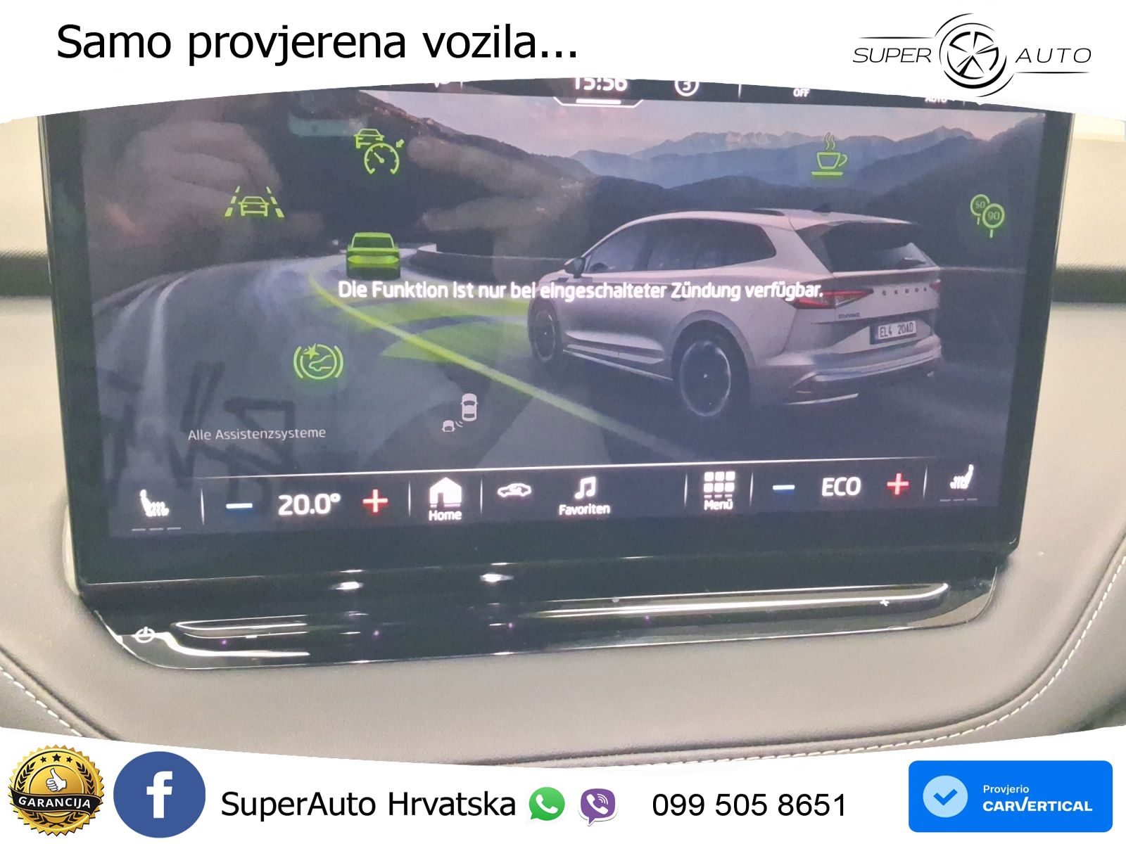 Škoda Enyaq iV 80x 82 kWh (265 KS) AWD SportLine LED+GR SJED+ACC