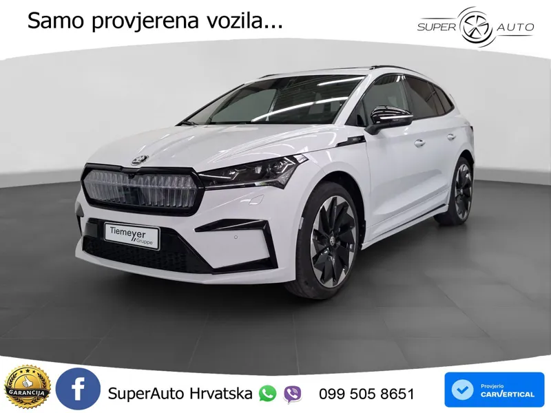 Škoda Enyaq iV 80x 82 kWh (265 KS) AWD SportLine LED+GR SJED+ACC