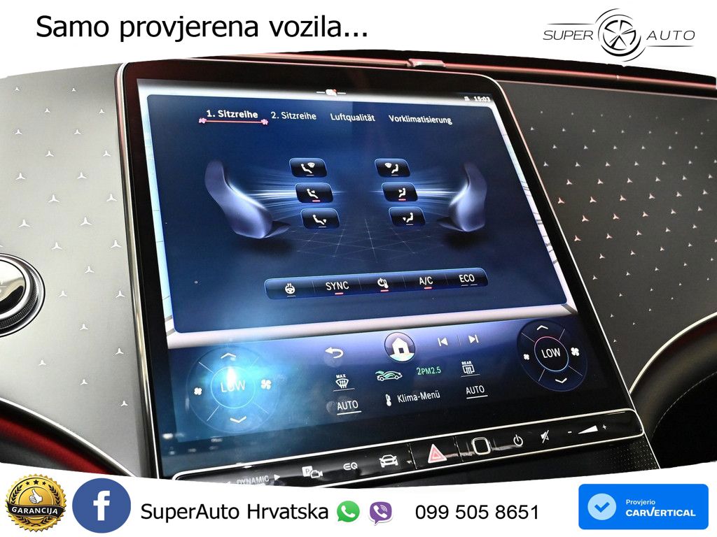 Mercedes EQE 350 98 kWh (292 KS)