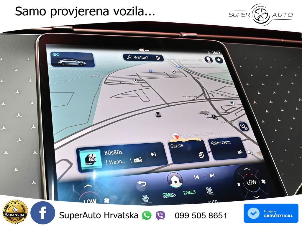 Mercedes EQE 350 98 kWh (292 KS)