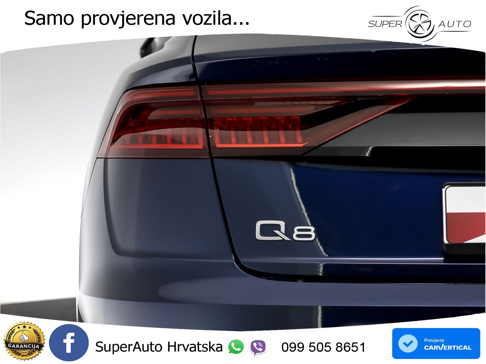 Audi Q8 55 TFSI V6 (340 KS) quattro Tiptronic