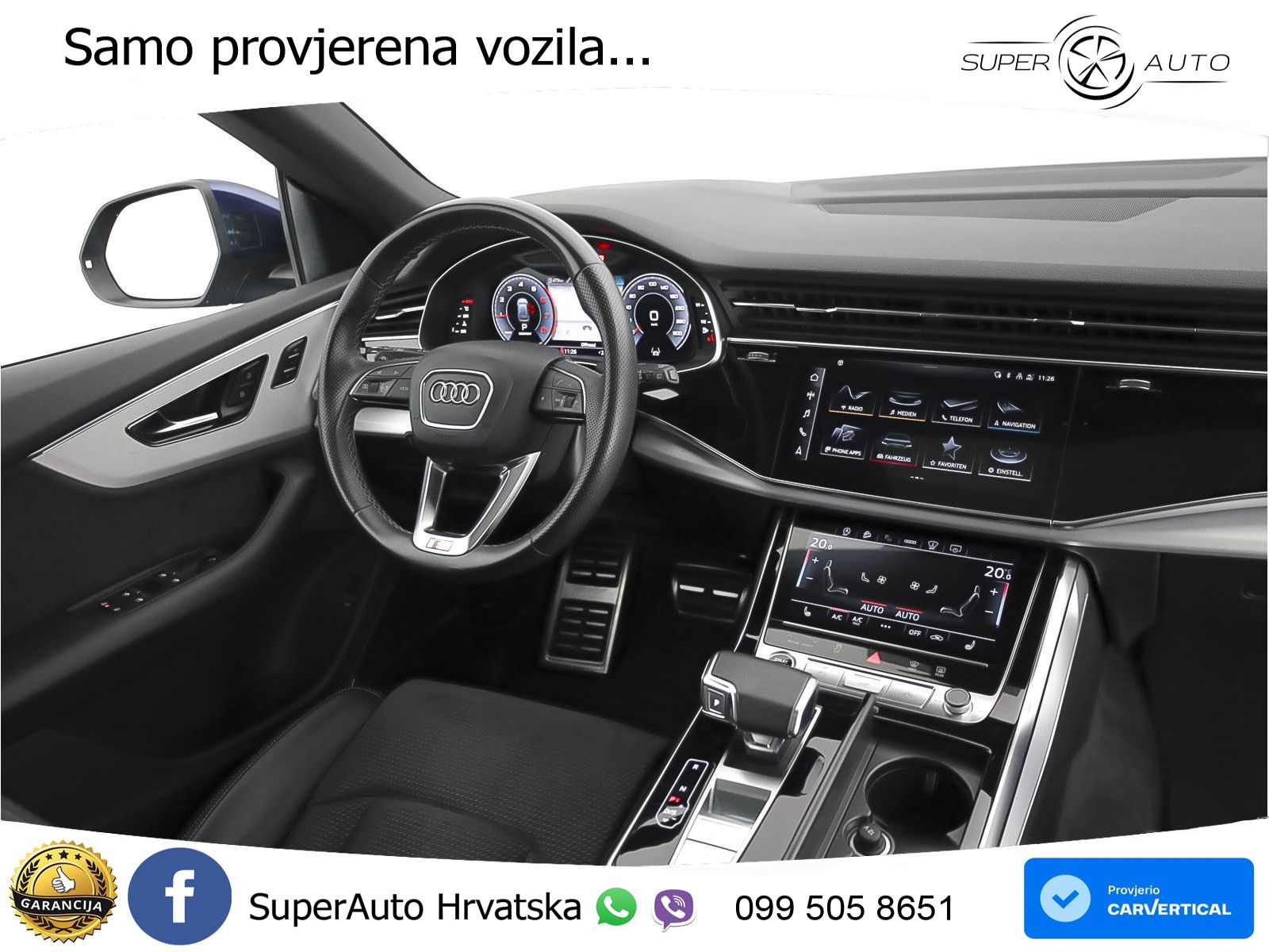 Audi Q8 55 TFSI V6 (340 KS) quattro Tiptronic