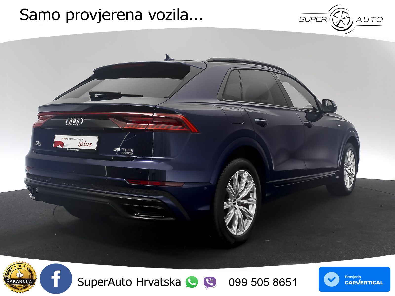 Audi Q8 55 TFSI V6 (340 KS) quattro Tiptronic
