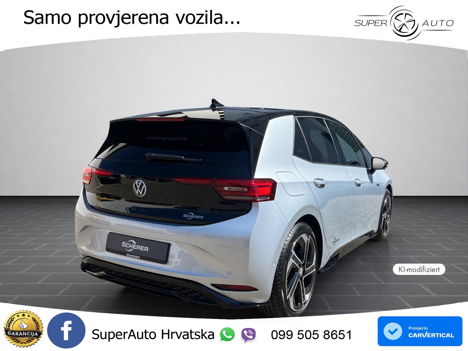 Volkswagen ID.3 GTX Performance 84 kWh (326 KS)