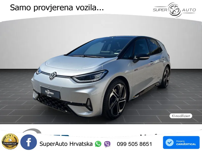 Volkswagen ID.3 GTX Performance 84 kWh (326 KS)
