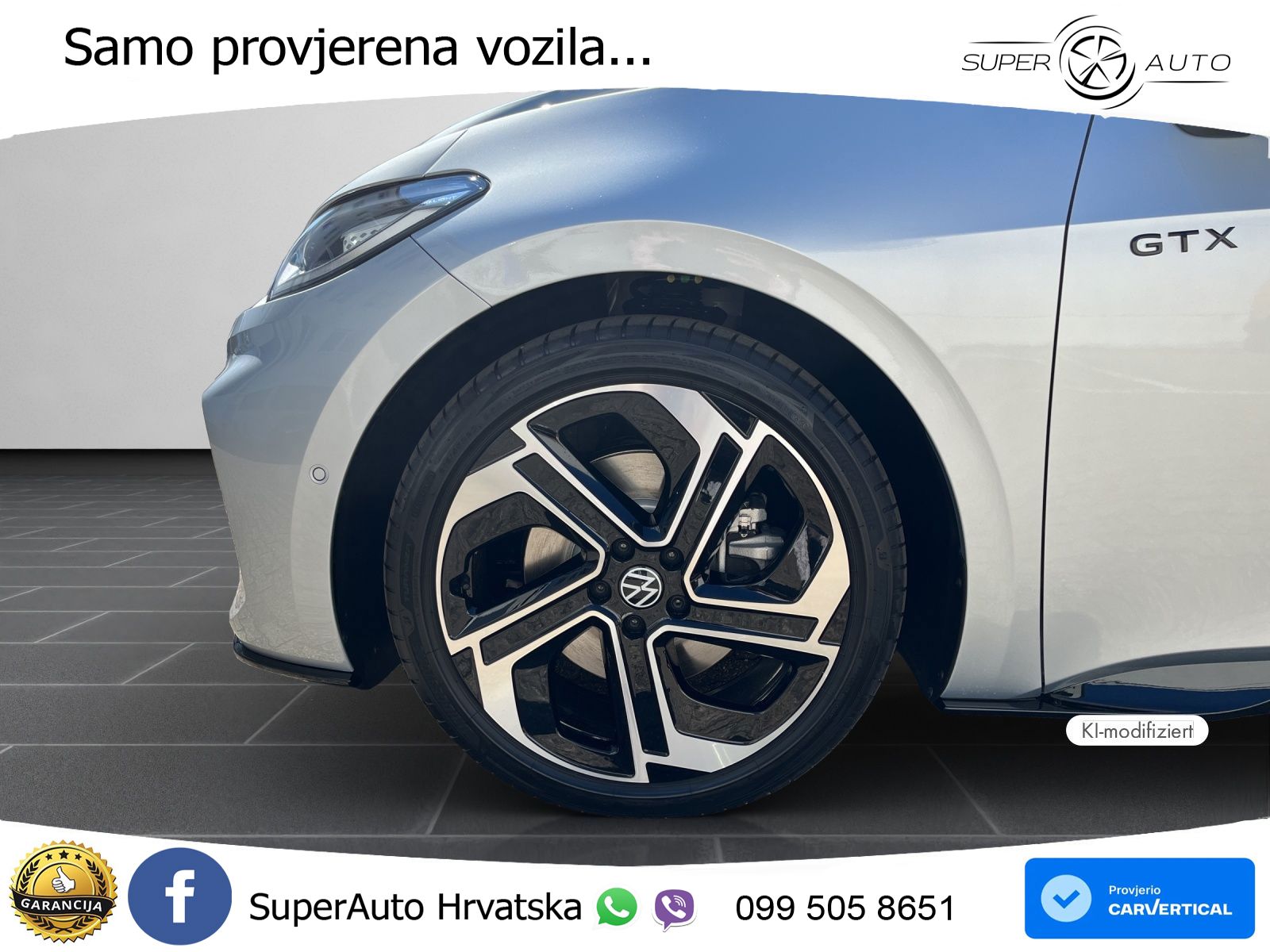 Volkswagen ID.3 GTX Performance 84 kWh (326 KS)