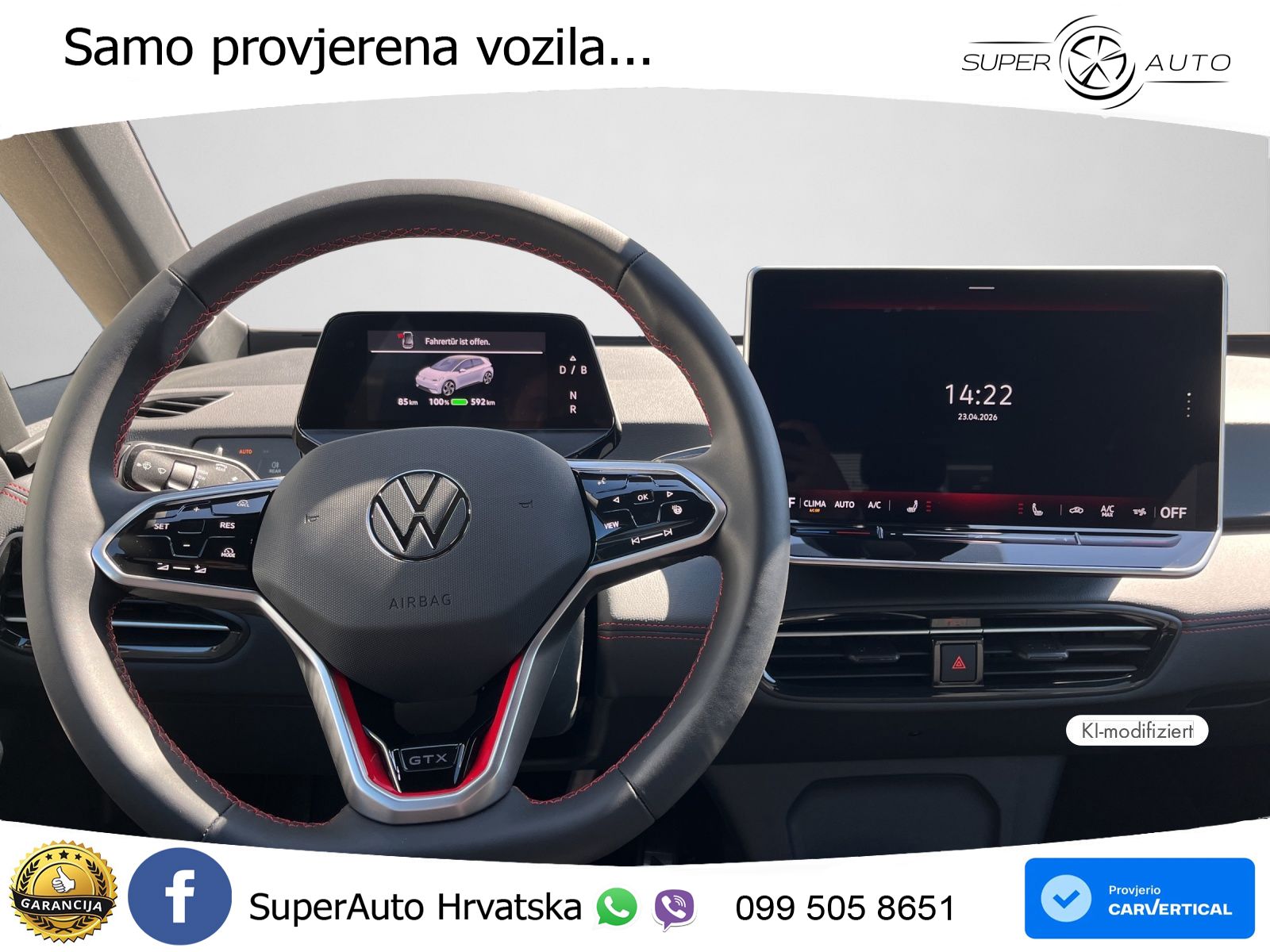 Volkswagen ID.3 GTX Performance 84 kWh (326 KS)