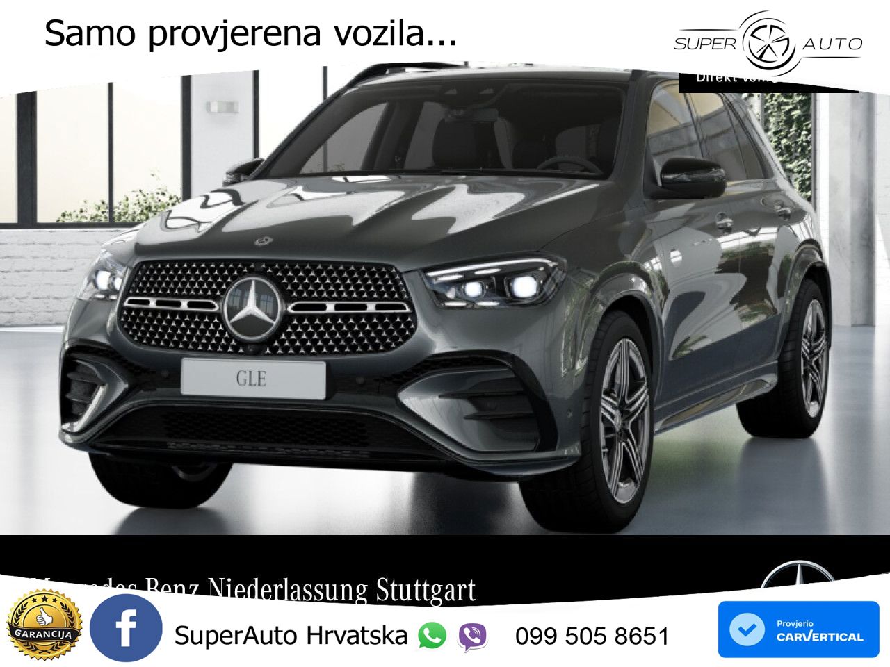 Mercedes GLE 450d (367 KS) EQ Boost 4MATIC 9G-TRONIC AMG LED+GR SJED+ACC