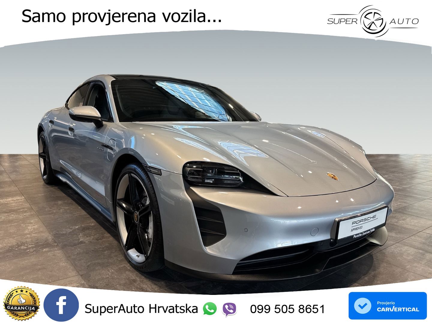 Porsche Taycan Performance Plus 93.4 kWh (476 KS)