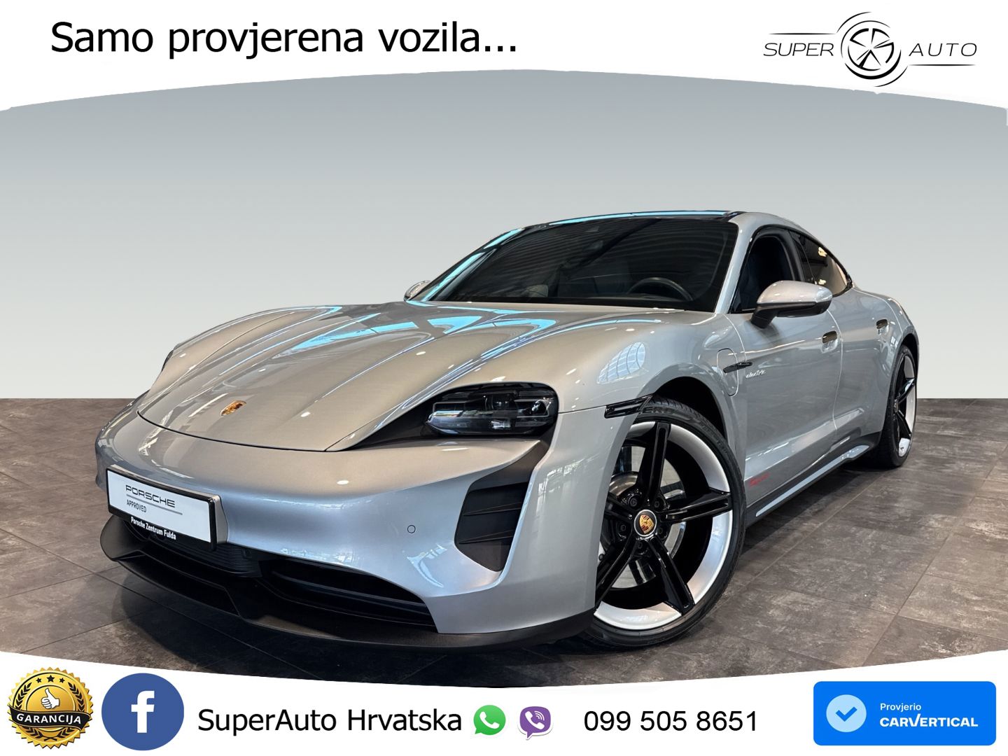 Porsche Taycan Performance Plus 93.4 kWh (476 KS)
