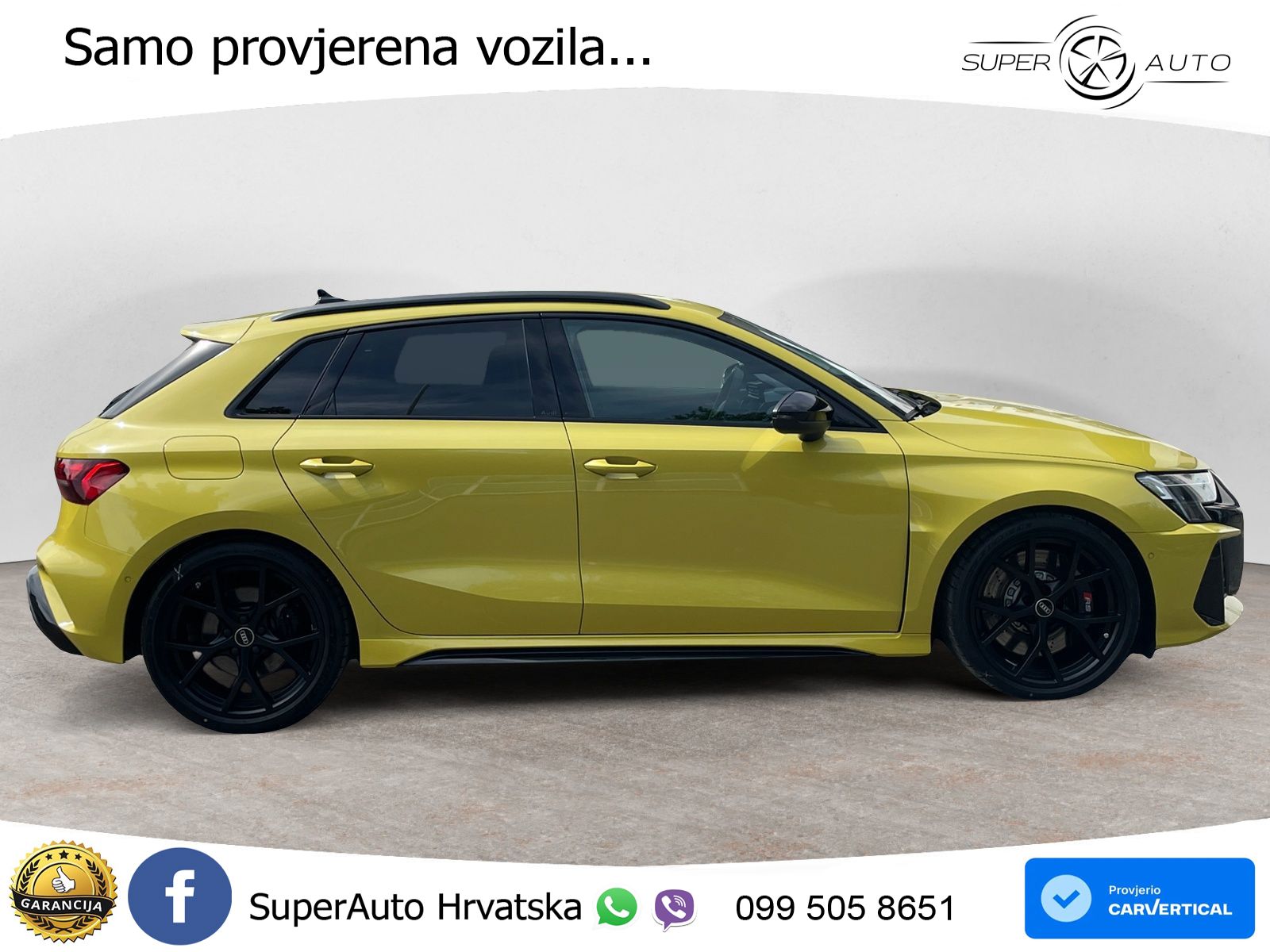 Audi RS3 Sedan 2.5 TFSI (400 KS) quattro S tronic LED+GR SJED+ACC