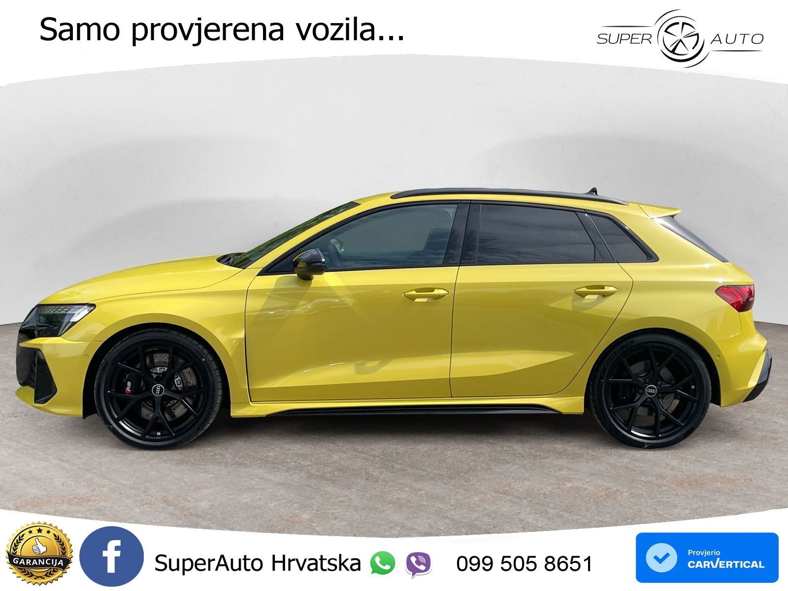 Audi RS3 Sedan 2.5 TFSI (400 KS) quattro S tronic LED+GR SJED+ACC