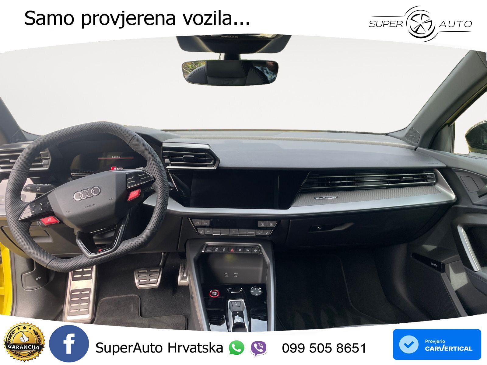 Audi RS3 Sedan 2.5 TFSI (400 KS) quattro S tronic LED+GR SJED+ACC