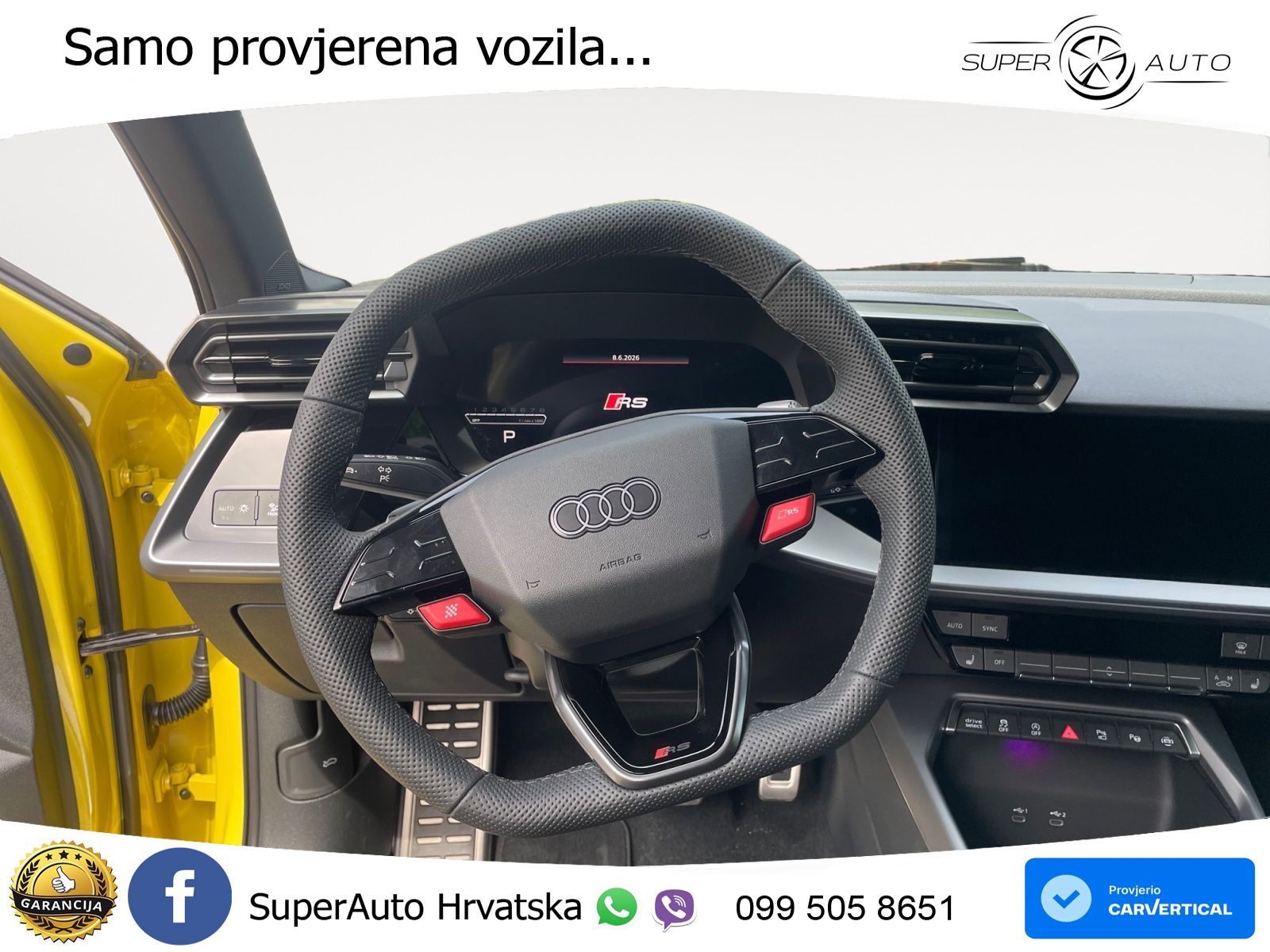 Audi RS3 Sedan 2.5 TFSI (400 KS) quattro S tronic LED+GR SJED+ACC