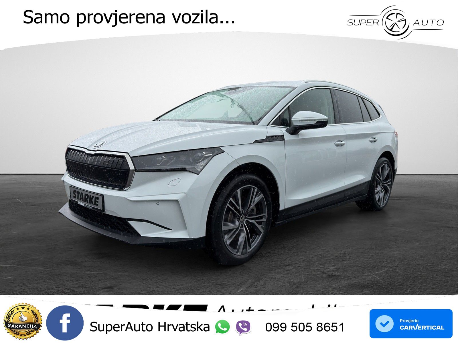 Škoda Enyaq iV 80 82 kWh (204 KS) LED+GR SJED+ACC