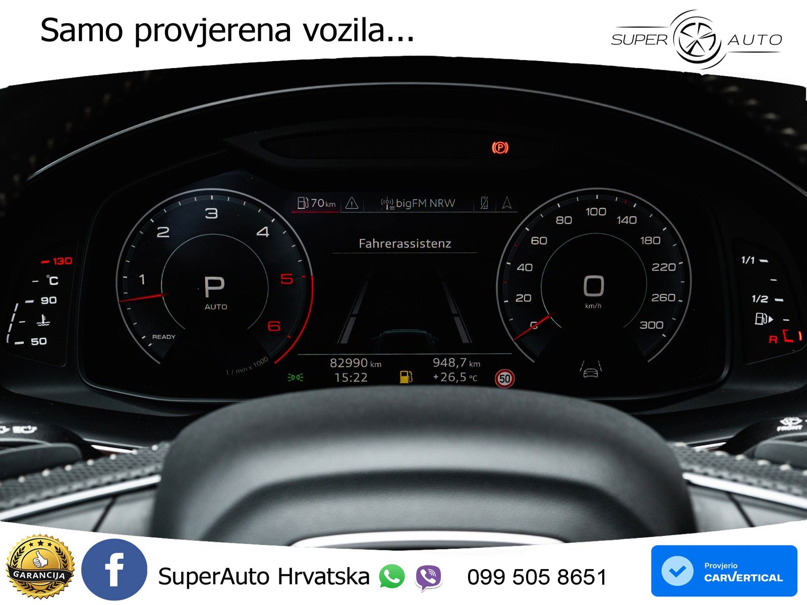 Audi Q8 50 TDI V6 (286 KS) quattro Tiptronic