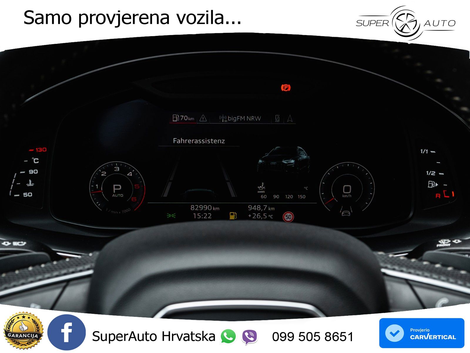 Audi Q8 50 TDI V6 (286 KS) quattro Tiptronic
