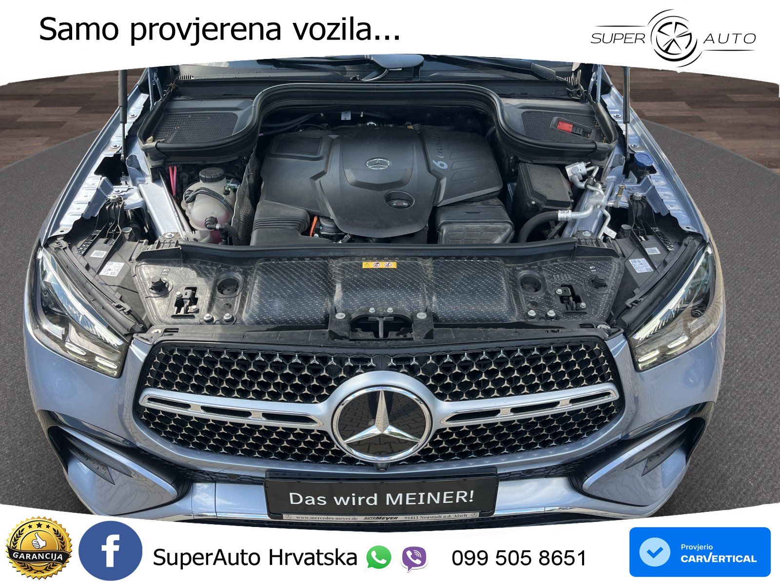 Mercedes GLE 450d (367 KS) EQ Boost 4MATIC 9G-TRONIC AMG LED+GR SJED+ACC