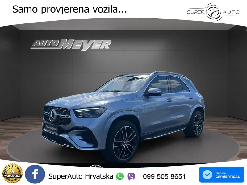 Mercedes GLE 450d (367 KS) EQ Boost 4MATIC 9G-TRONIC AMG LED+GR SJED+ACC