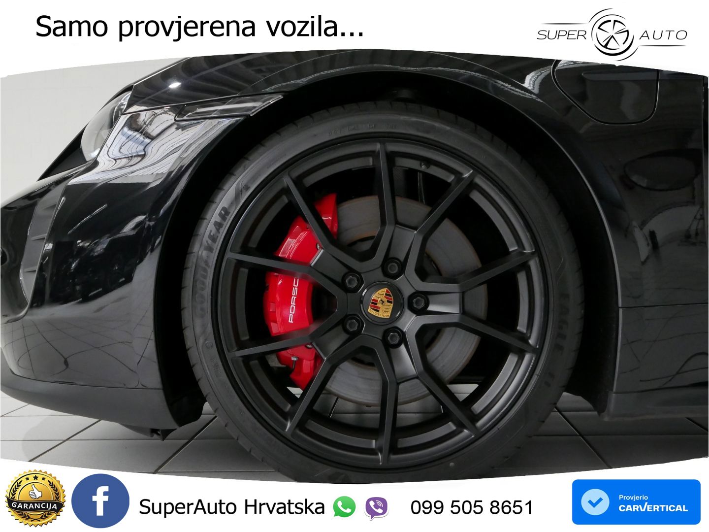 Porsche Taycan GTS Performance Plus 93.4 kWh (598 KS)
