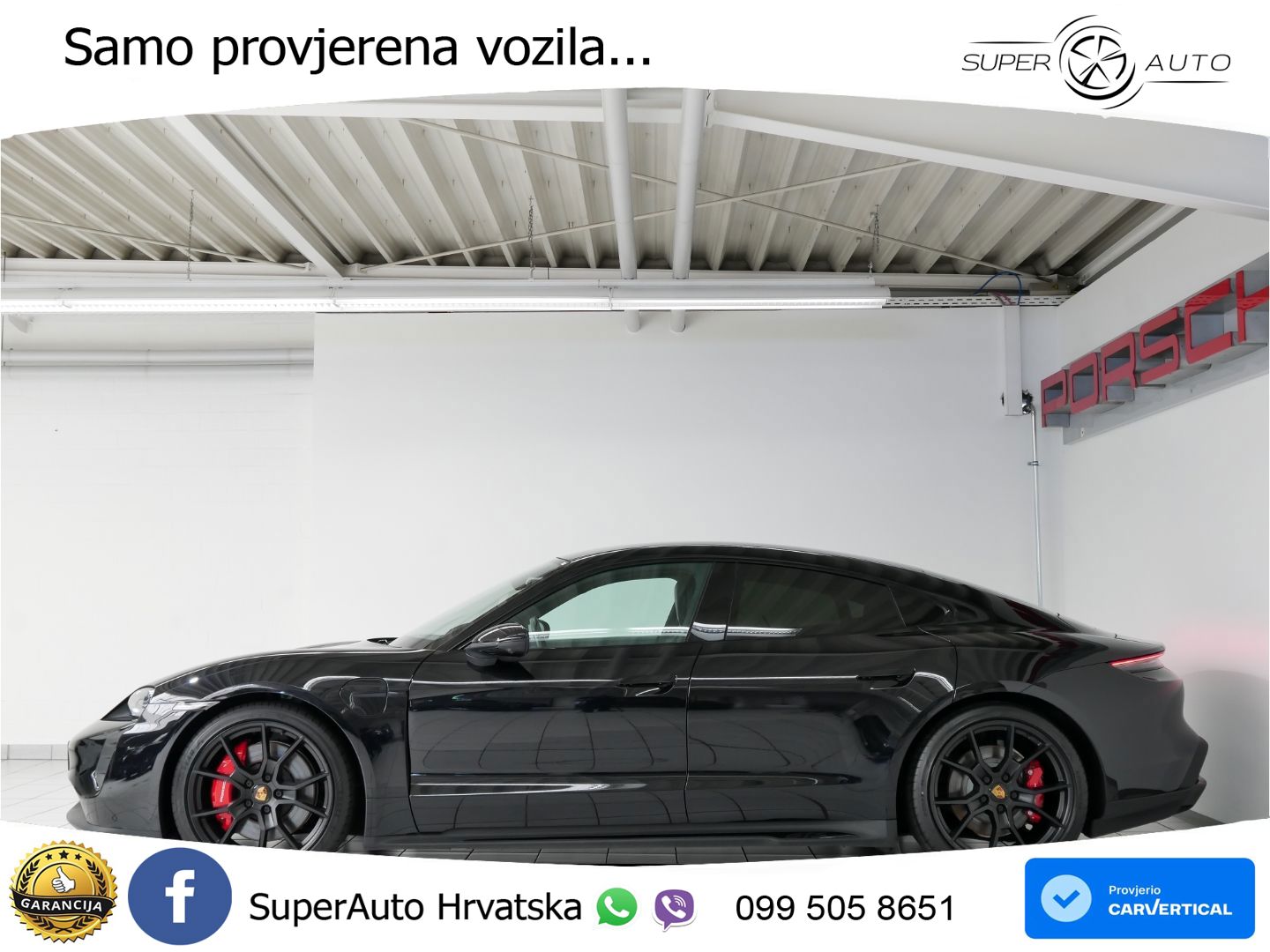 Porsche Taycan GTS Performance Plus 93.4 kWh (598 KS)