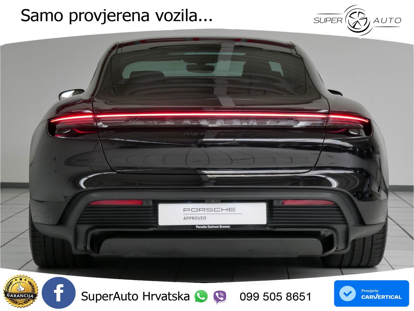 Porsche Taycan GTS Performance Plus 93.4 kWh (598 KS)