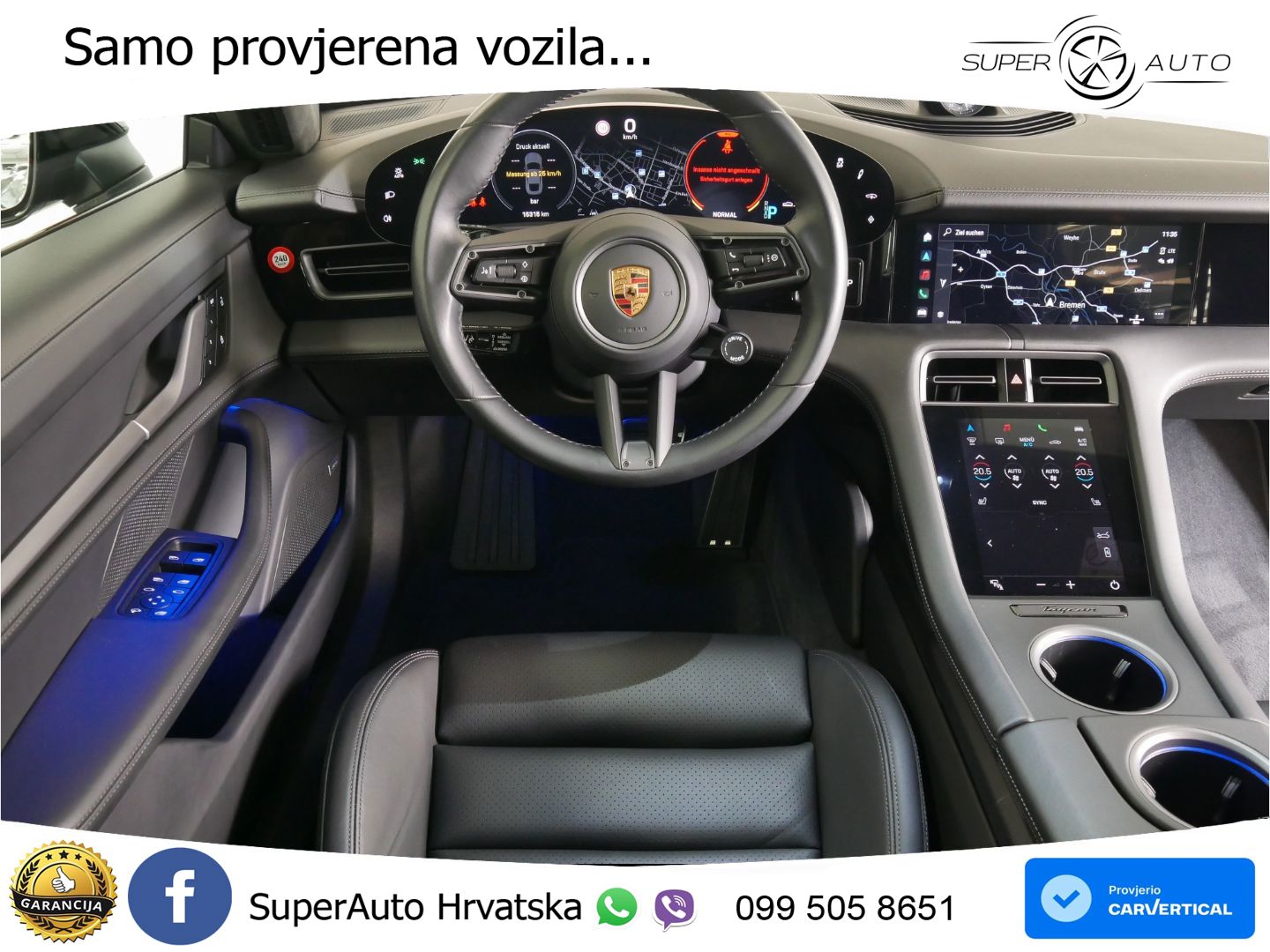 Porsche Taycan GTS Performance Plus 93.4 kWh (598 KS)