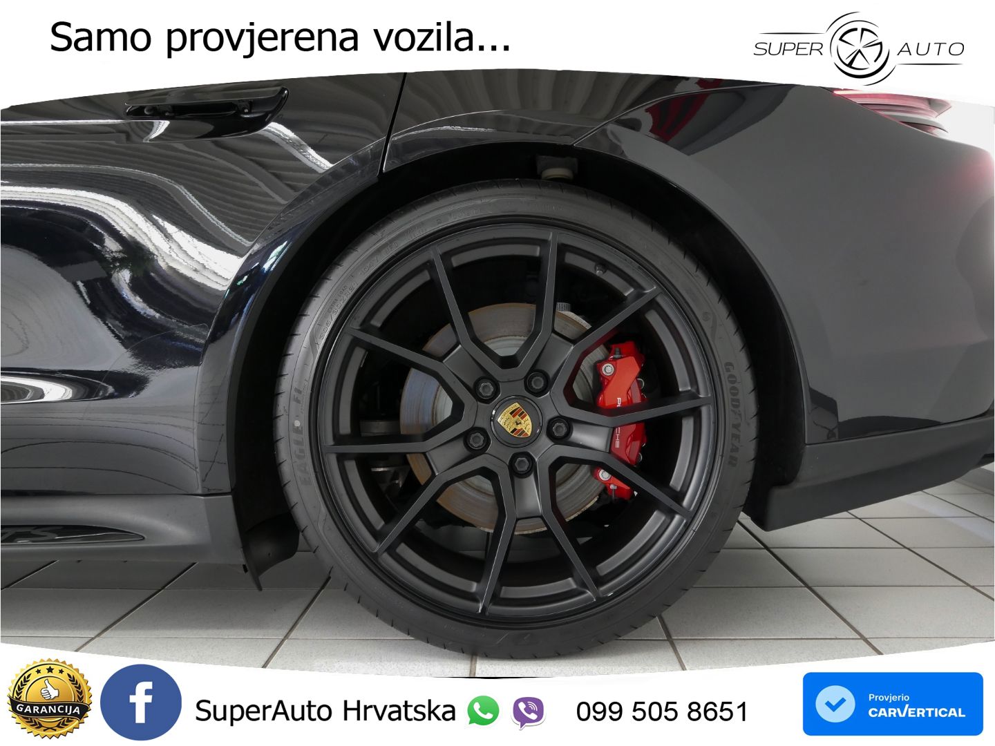 Porsche Taycan GTS Performance Plus 93.4 kWh (598 KS)