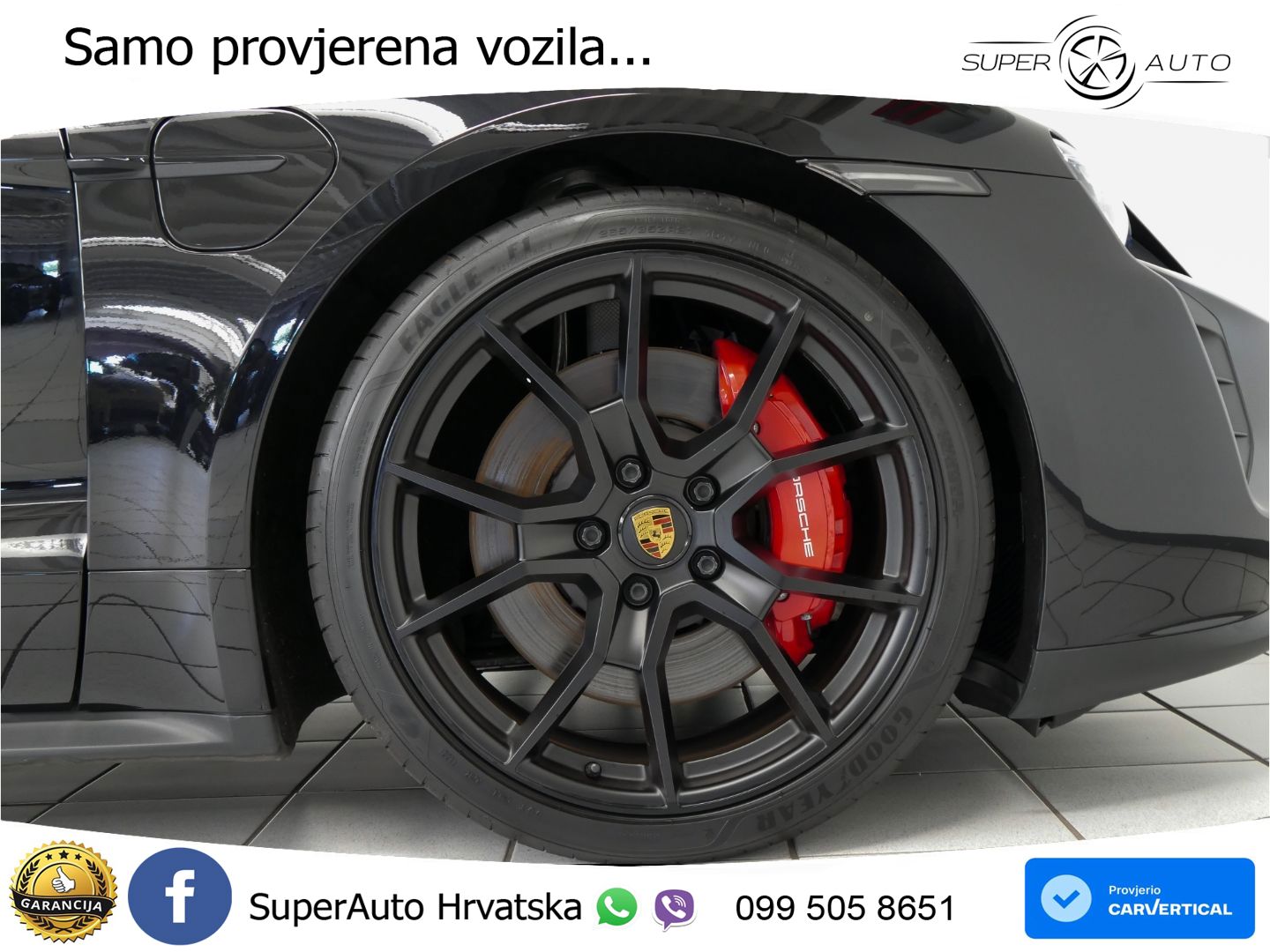 Porsche Taycan GTS Performance Plus 93.4 kWh (598 KS)