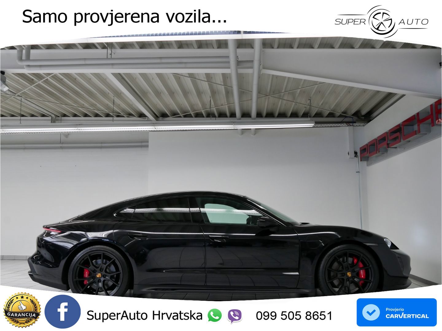 Porsche Taycan GTS Performance Plus 93.4 kWh (598 KS)
