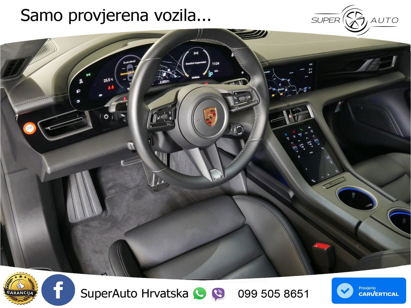 Porsche Taycan GTS Performance Plus 93.4 kWh (598 KS)