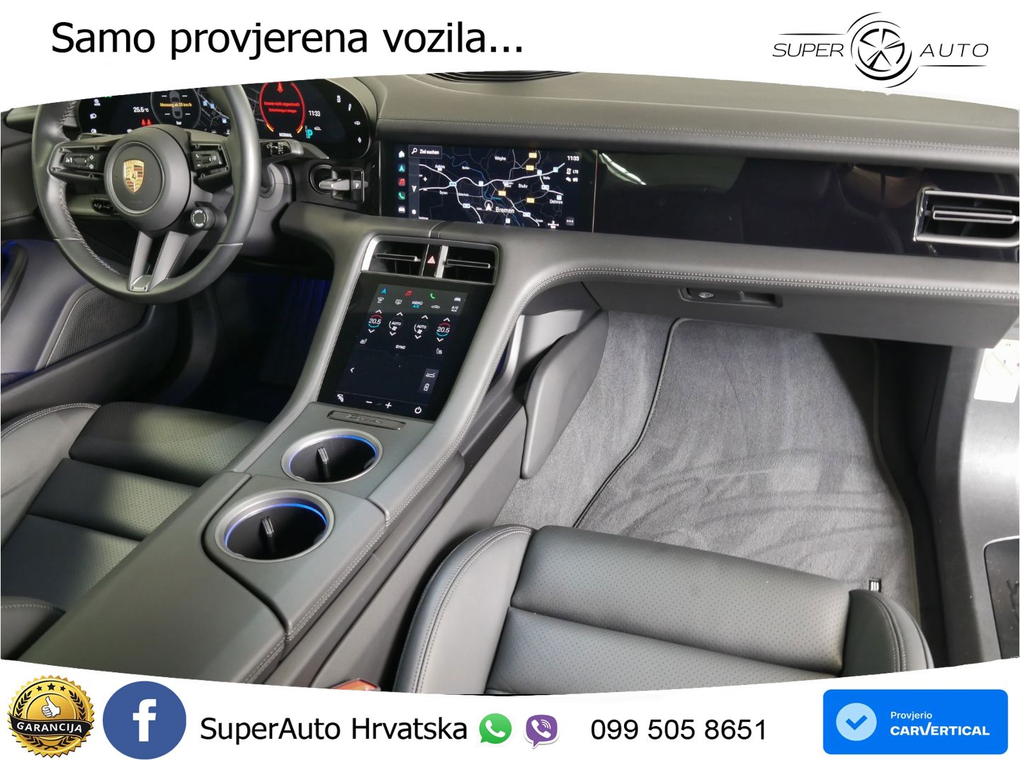 Porsche Taycan GTS Performance Plus 93.4 kWh (598 KS)