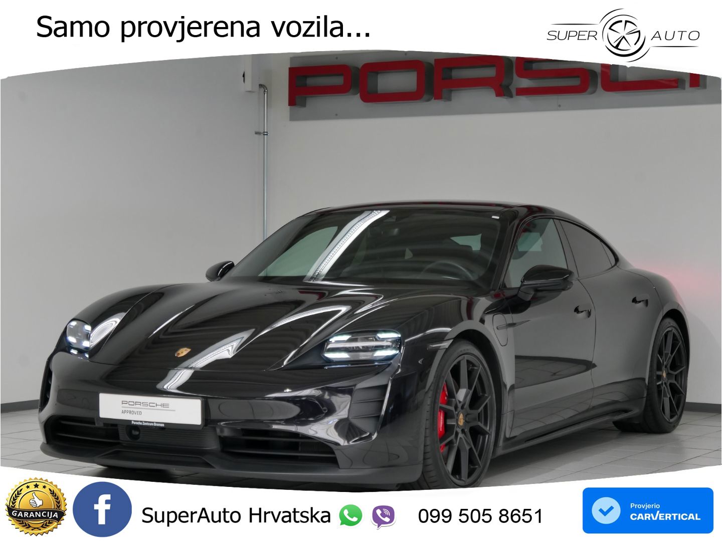 Porsche Taycan GTS Performance Plus 93.4 kWh (598 KS)