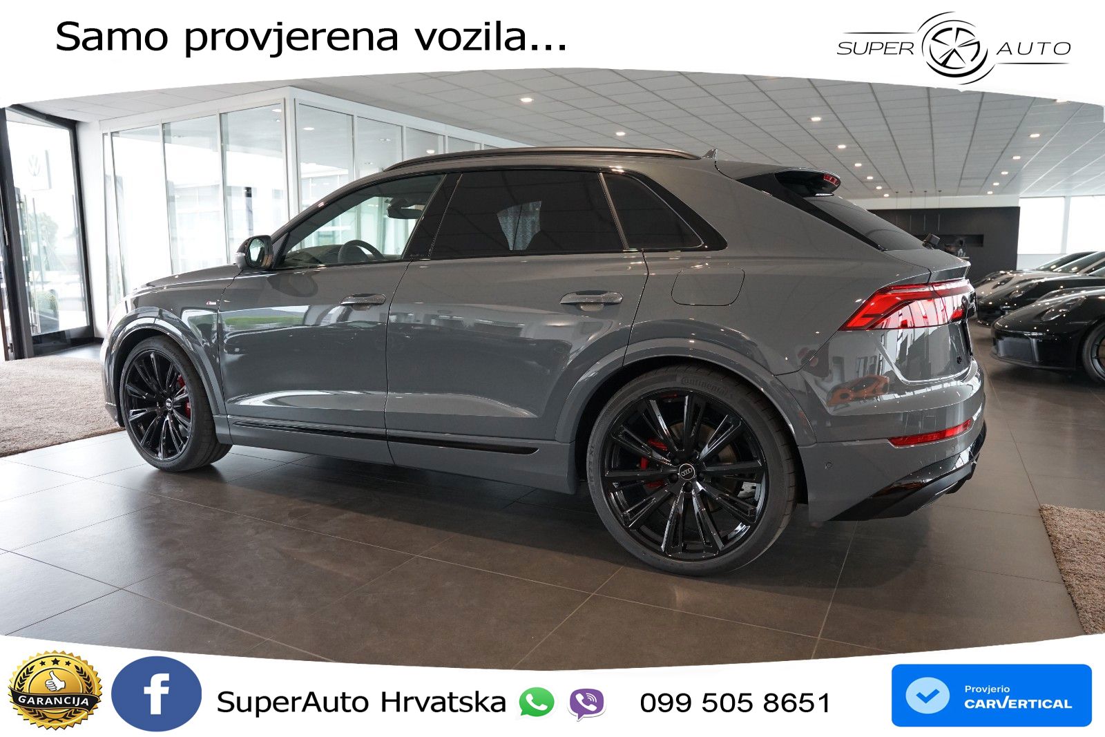 Audi Q8 60 TFSIe V6 (490 KS) quattro Tiptronic 489 KS LED+GR SJED+ACC