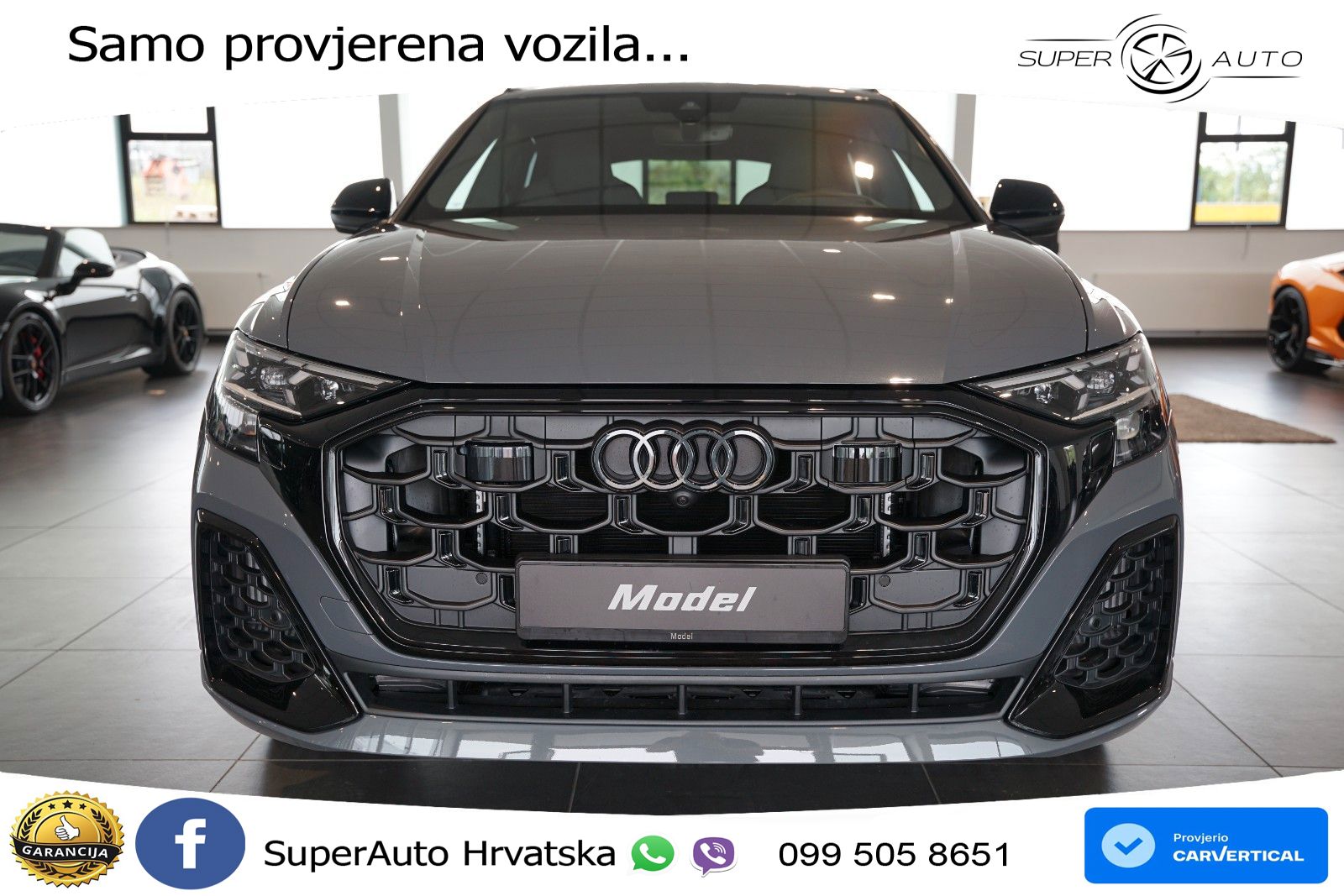 Audi Q8 60 TFSIe V6 (490 KS) quattro Tiptronic 489 KS LED+GR SJED+ACC