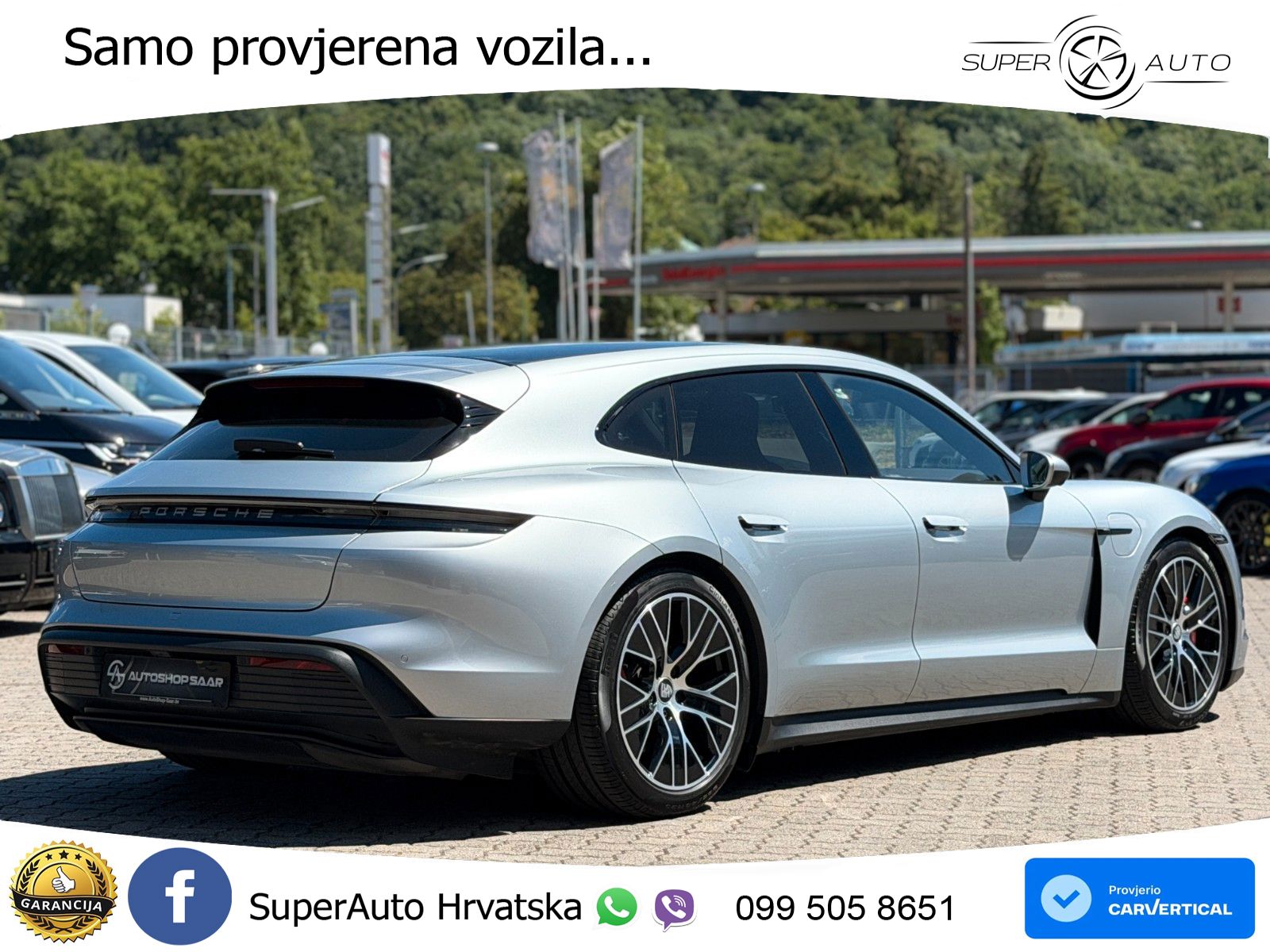 Porsche Taycan Sport Turismo 4S Performance Plus 93.4 kWh (571 KS)