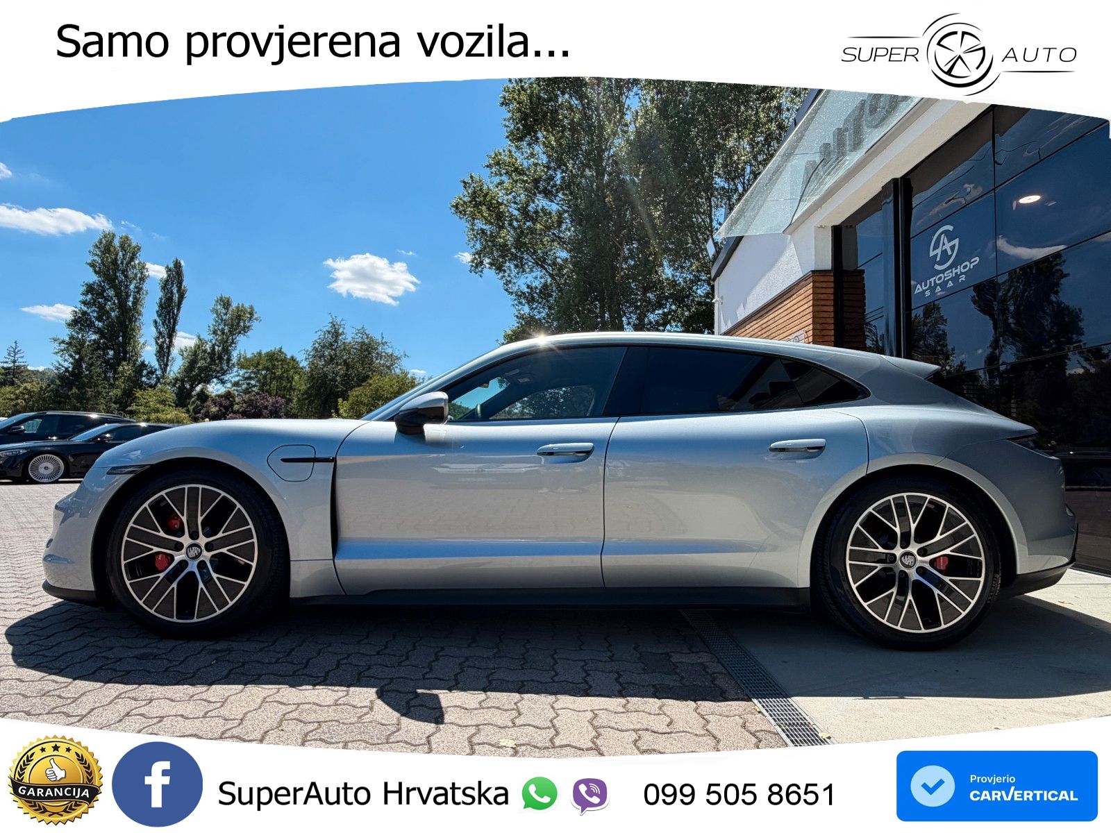 Porsche Taycan Sport Turismo 4S Performance Plus 93.4 kWh (571 KS)