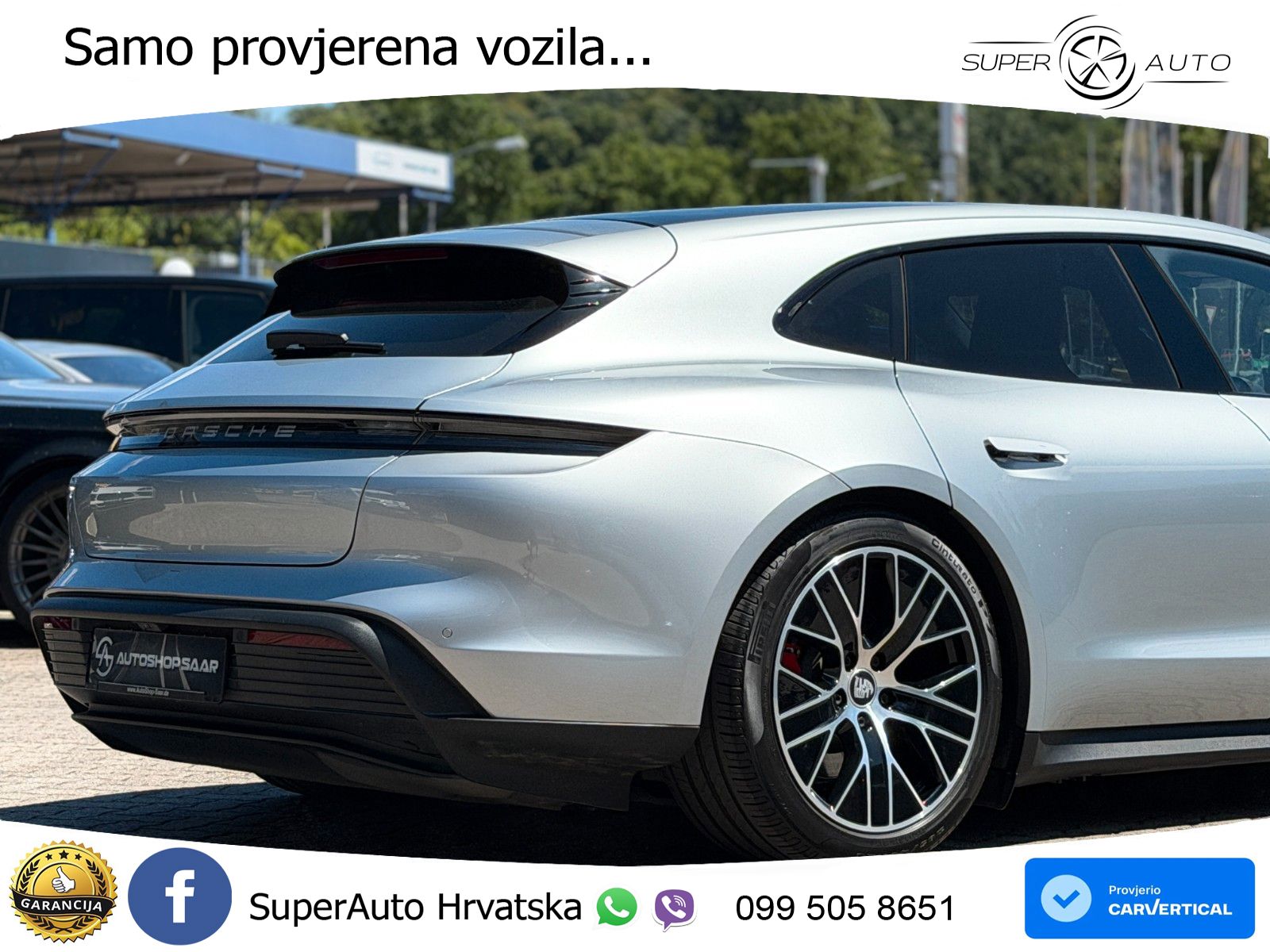 Porsche Taycan Sport Turismo 4S Performance Plus 93.4 kWh (571 KS)