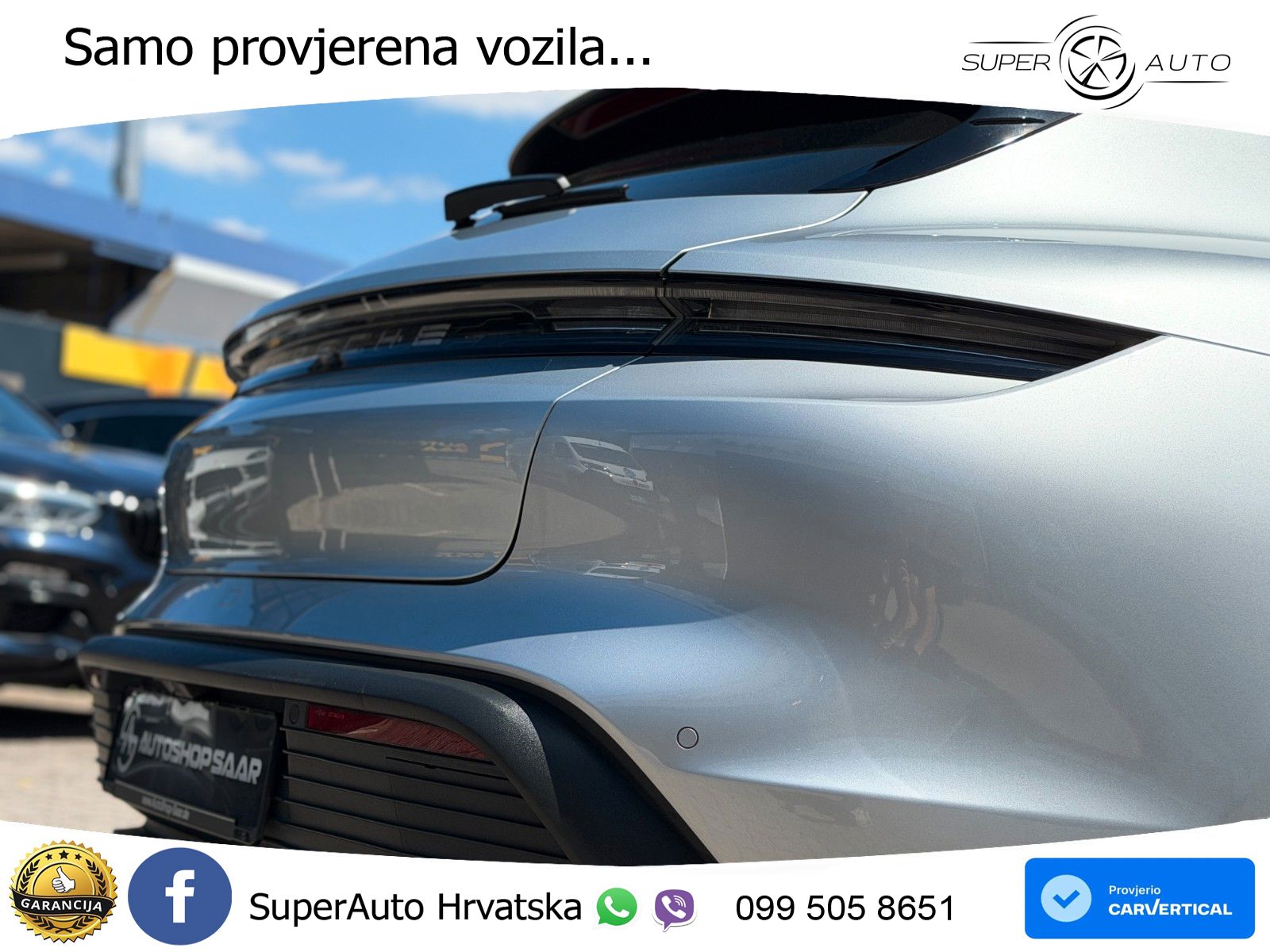 Porsche Taycan Sport Turismo 4S Performance Plus 93.4 kWh (571 KS)