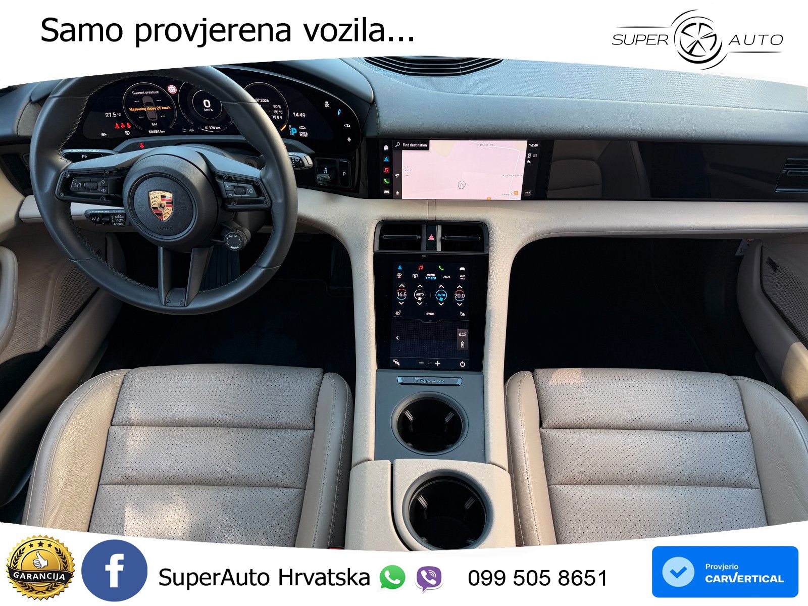 Porsche Taycan Sport Turismo 4S Performance Plus 93.4 kWh (571 KS)