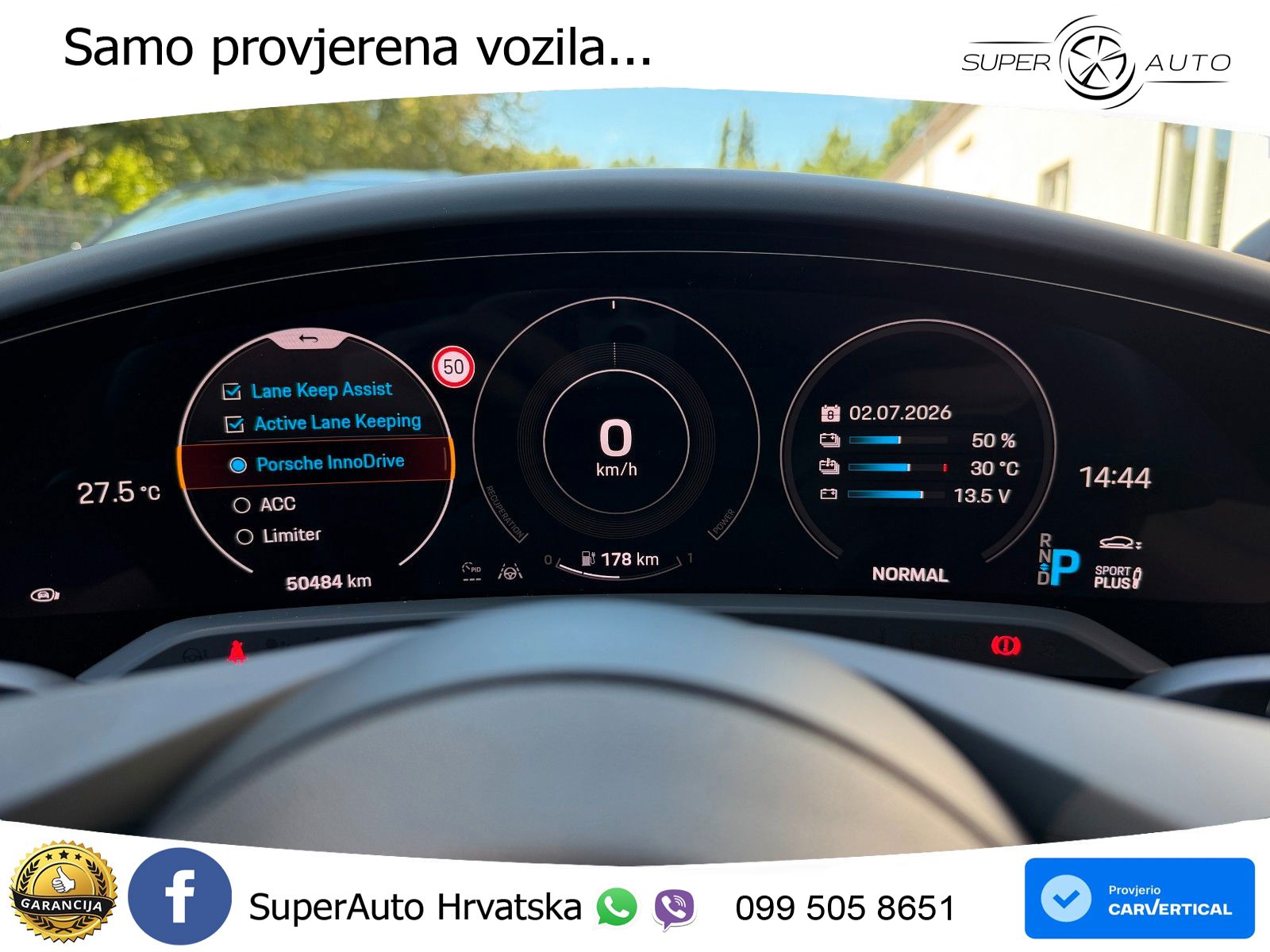 Porsche Taycan Sport Turismo 4S Performance Plus 93.4 kWh (571 KS)