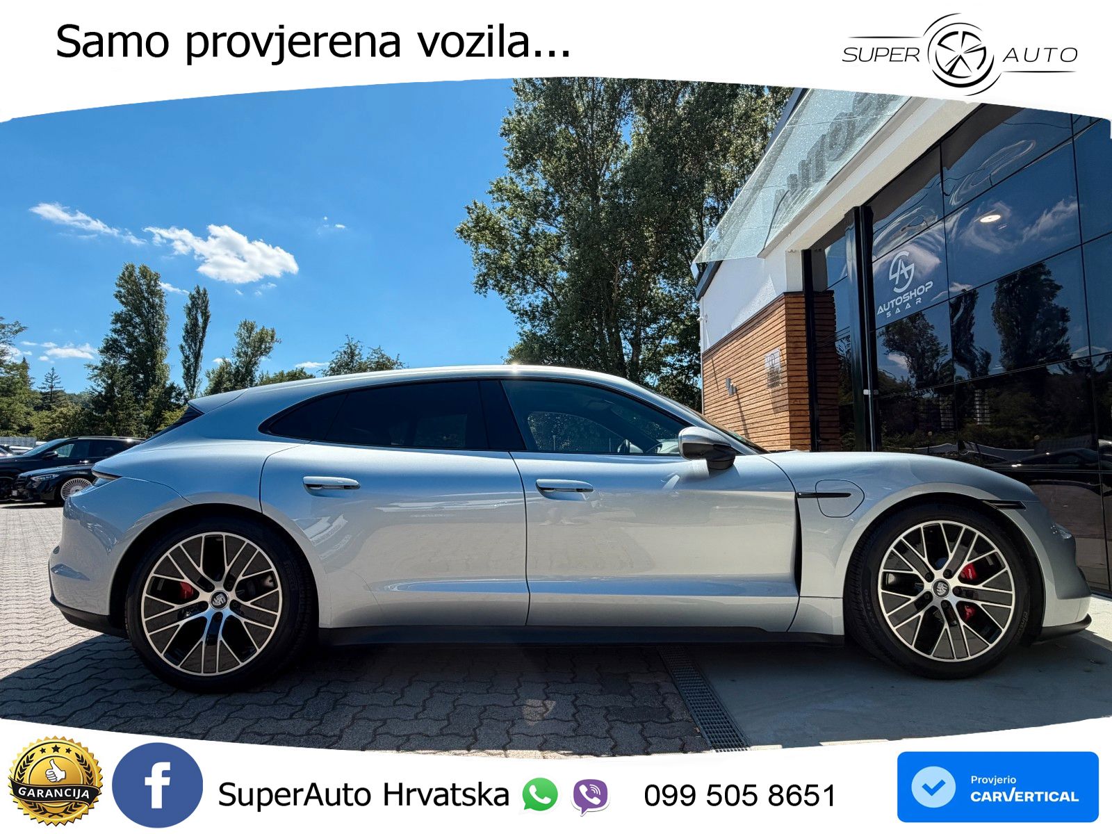 Porsche Taycan Sport Turismo 4S Performance Plus 93.4 kWh (571 KS)