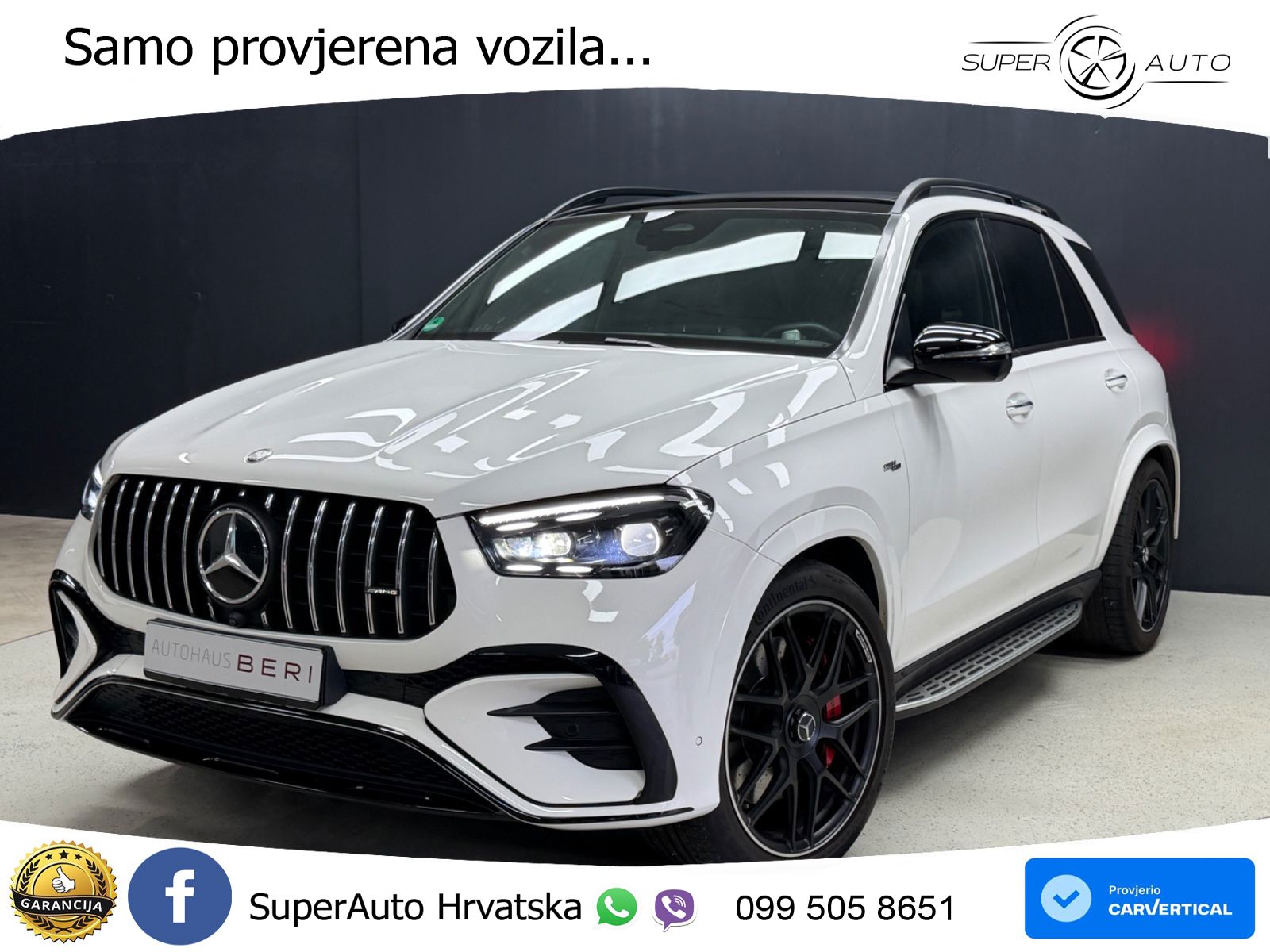 Mercedes AMG GLE 53 (435 KS) EQ Boost 4MATIC+ AMG SPEEDSHIFT TCT 9G LED+GR SJED+ACC