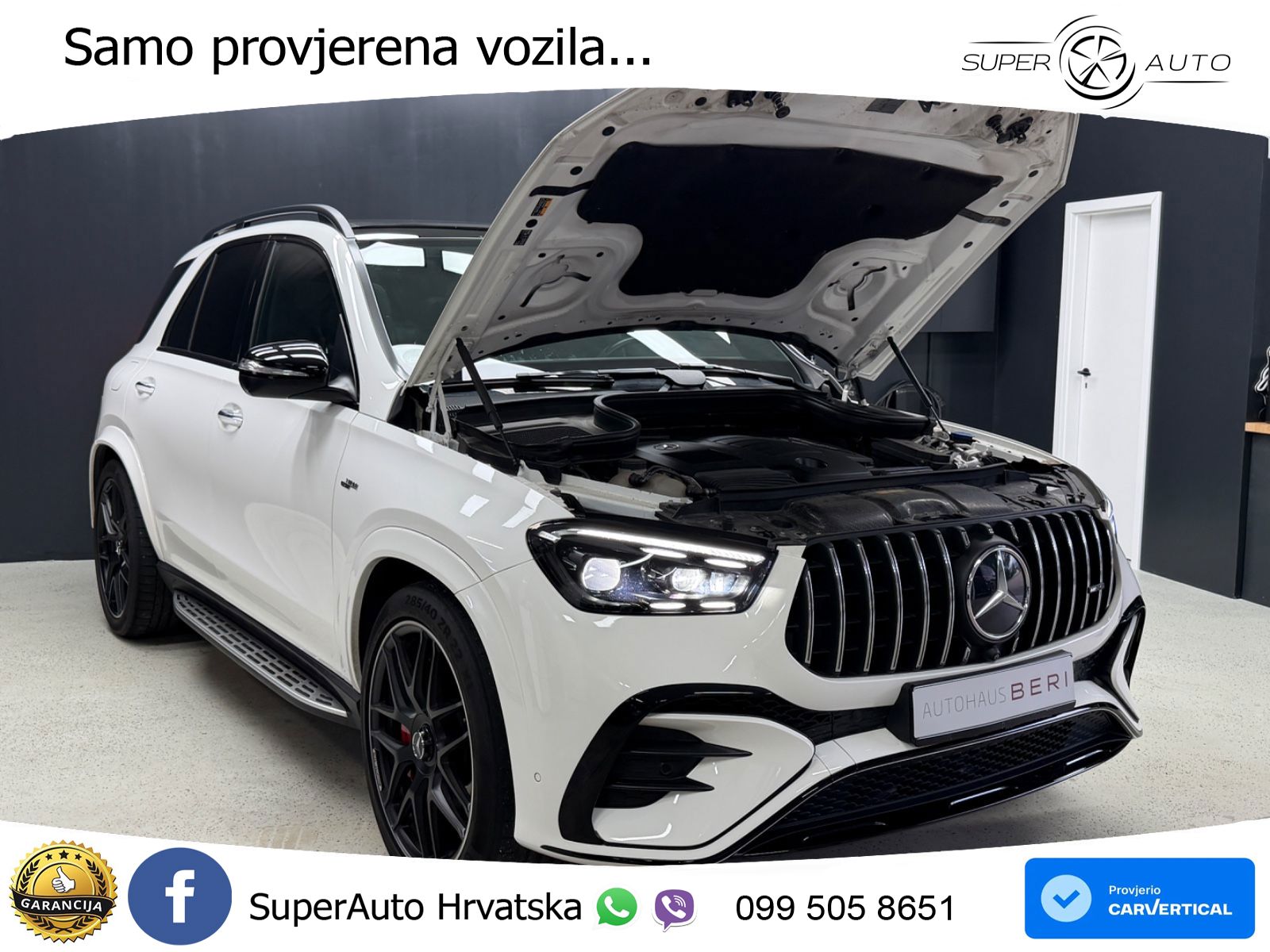 Mercedes AMG GLE 53 (435 KS) EQ Boost 4MATIC+ AMG SPEEDSHIFT TCT 9G LED+GR SJED+ACC