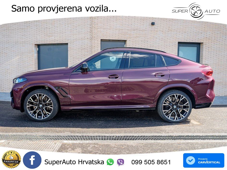 BMW X6 M Competition 4.4 V8 (625 KS) xDrive Steptronic LED+GR SJED+ACC