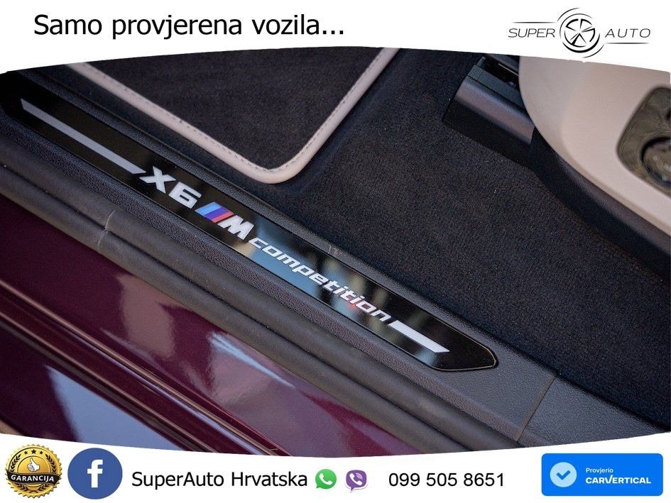 BMW X6 M Competition 4.4 V8 (625 KS) xDrive Steptronic LED+GR SJED+ACC
